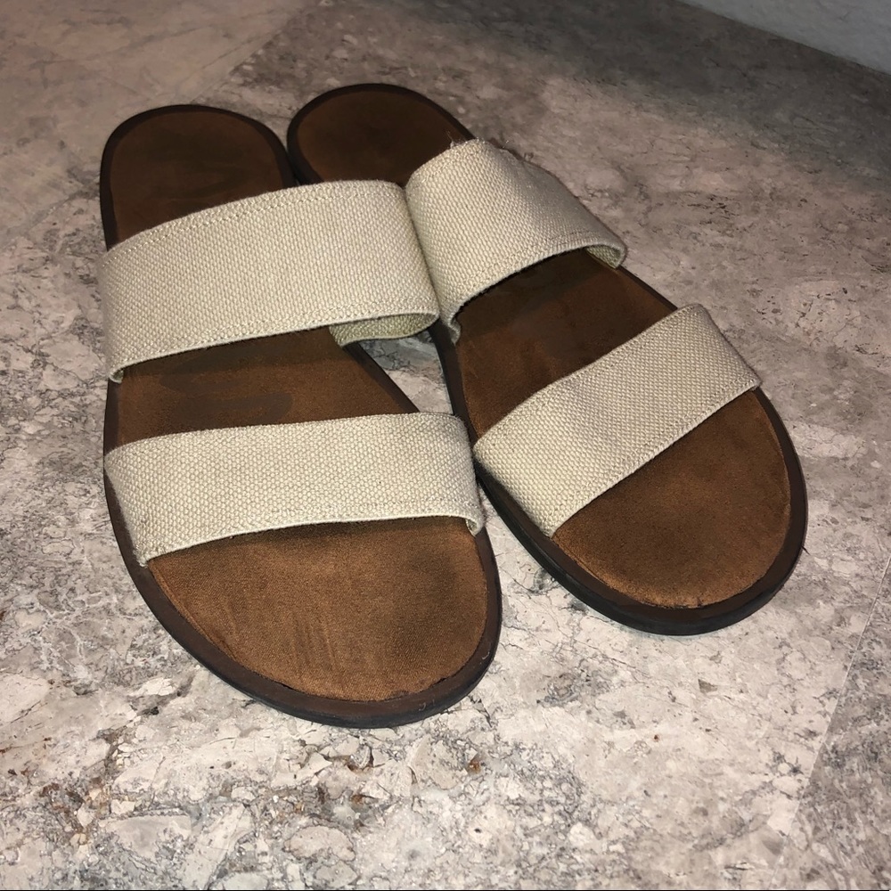 Tan Slide Sandal